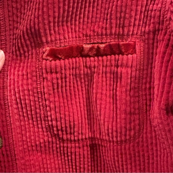 Vintage red corduroy jacket shirt from J.Jill - Picture 3 of 8